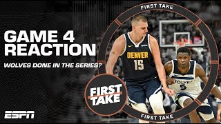 The Timberwolves had NO ANSWER for the Nuggets in Game 4 - Shannon Sharpe | First Take