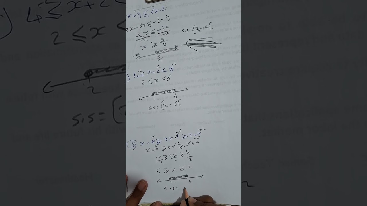 Equations and inequalities of first degree in one variable prep2 second term( 2026)📢📢📢🔥🔥