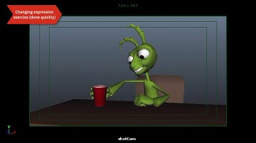 Full sail university 3D animation course progress April 2017.