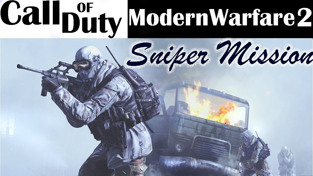 Sniper Mission | Call OF Duty Modern Warfare 2 - YouTube