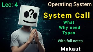 System Call in Operating System | Types and Example Explained | Easy Semester | Makaut