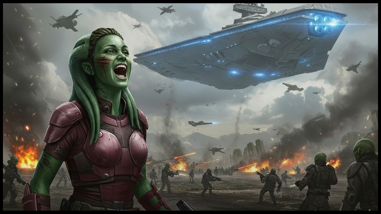 «Мы проигрываем войну!» — взмолилась галактика. Земля прислала один корабль