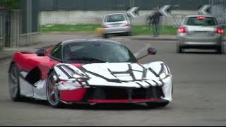 La Ferrari Spyshots at the factory