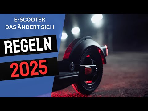 E-Scooter Regeln 2025: