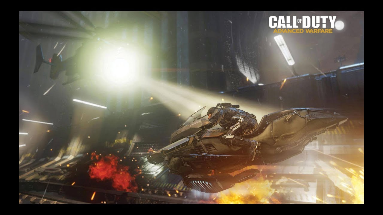 Call of Duty Advanced Warfare's New Gear HoverBikes YouTube