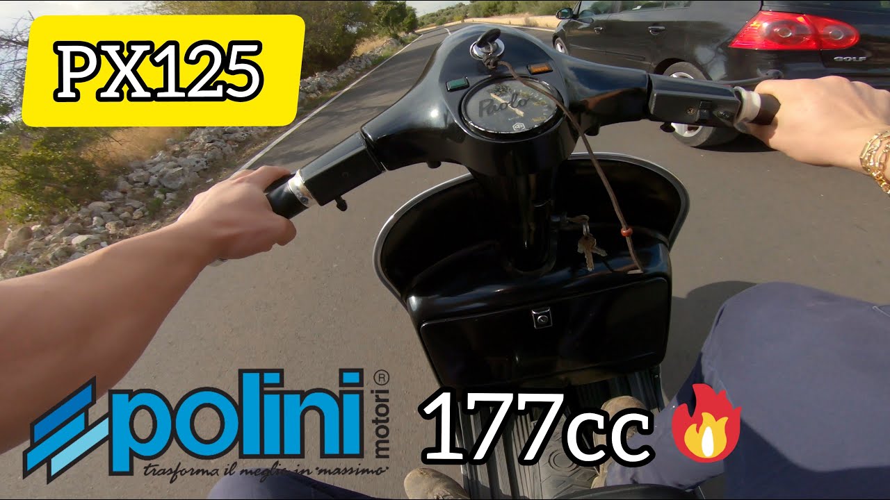 VESPA PX125 - Polini 177cc - Sound Only