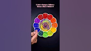 🌈Today I Created An Extremely Beautiful Round Bridge Color Palette #colormixing  #shots #usa #asmr