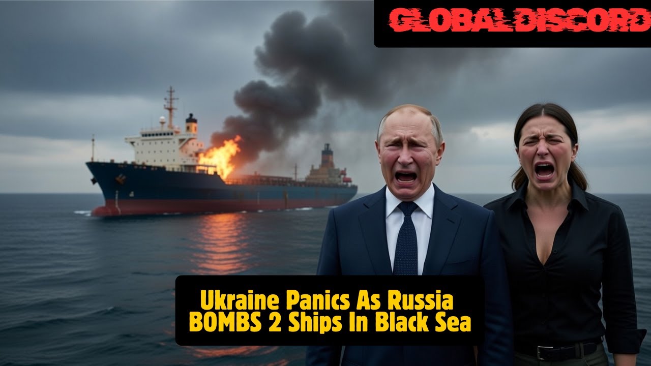 2 Ships Under Fire: Russia Sinks Ukrainian Grain Export in Black Sea