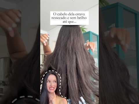 Cabelo ressecado e sem brilho? O que fazer?