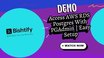 Demo - Connect PostgreSQL using PgAdmin | AWS RDS