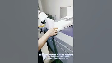 EPE Foam Manual Welding Machine | Foam Hot Plate Welding Machine | PE Foam Handy Welder