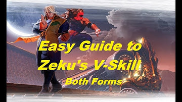 Street Fighter V - Easy Zeku V-Skill 1 Combos | Both Forms