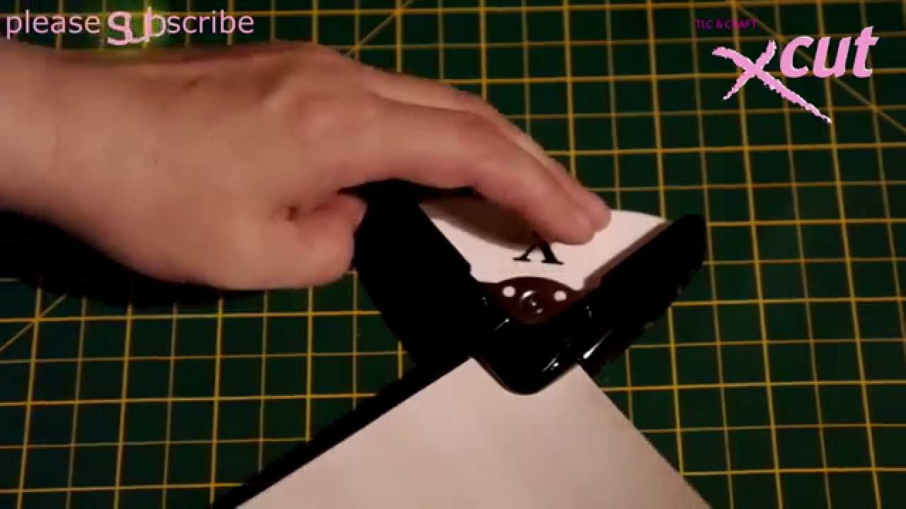 x cut 1 Xcut YouTube 2 5mm punch in corner x cut 1 Xcut YouTube 2 5mm punch in corner