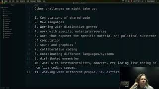NIL Live Coding Intensive 2019: Eleven Challenges of Live Coding (lecture)