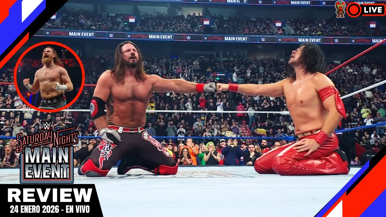 UN GRAN SHOW!🔥 | WWE Saturday Night's Main Event: 24 de enero 2026 ¡EN VIVO! 🔴