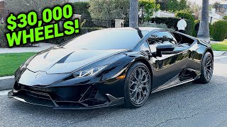 INSANE Lamborghini Huracan $100,000 Transformation! + Nyjah Huston's BMW M8 Gets Full Makeover!