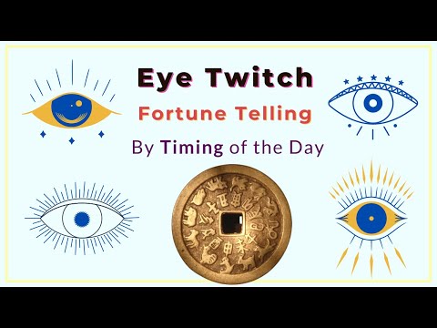 left eye blinking for female astrology meaning