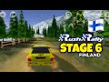 Rush Rally 2 Championship Mode | STAGE 6 (FINLAND MAP) FINISH #1