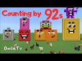 Counting by 92s  song  minecraft numberblocks  skip counting songs for kids