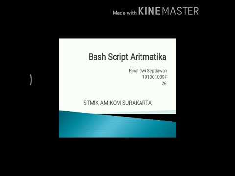 Bash script aritmatika