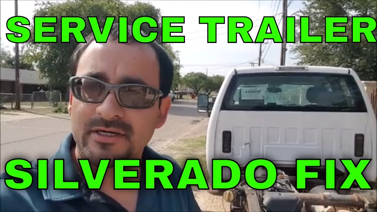 HOW TO FIX SERVICE TRAILER ON SILVERADO TRUCKS 2011 2012 2013