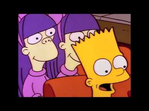 Bart Revises For And Passes An Exam - The Simpsons 