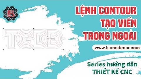 [THIẾT KẾ CNC] - Lệnh CONTOUR tạo viền trong và ngoài trên corel