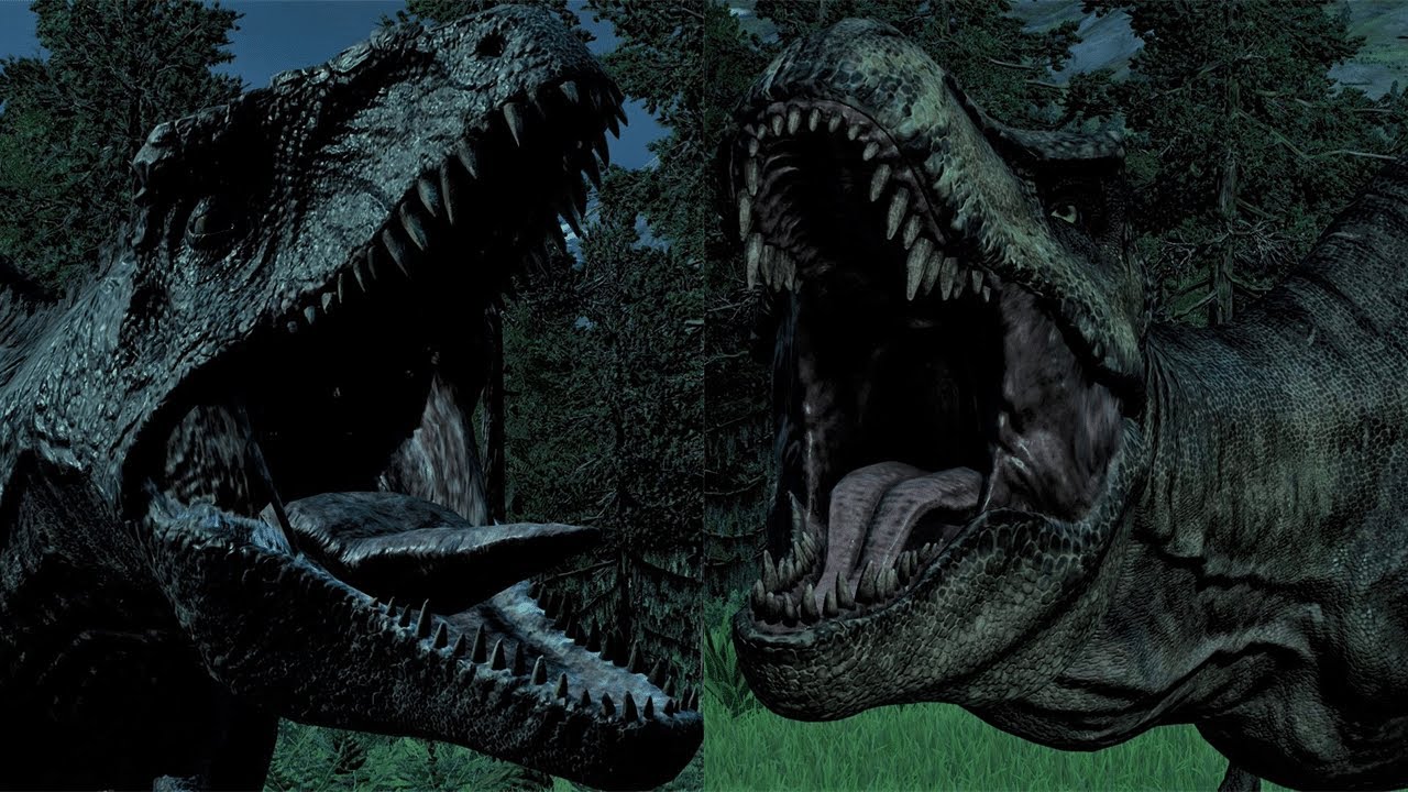 DOMINION GIGANOTOSAURUS VS REXY Cinematic [4k] - Jurassic World ...