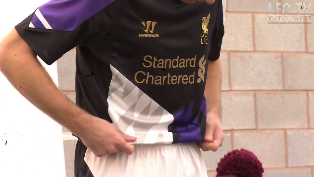 Warrior and LFC reveal new third kit - YouTube