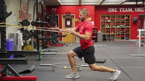 Split Stance SA (Single Arm) Band Row