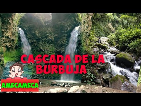 Visitando Cascada de la Burbuja ¿Qué hacer? | AMECAMECA  | Estado de México.