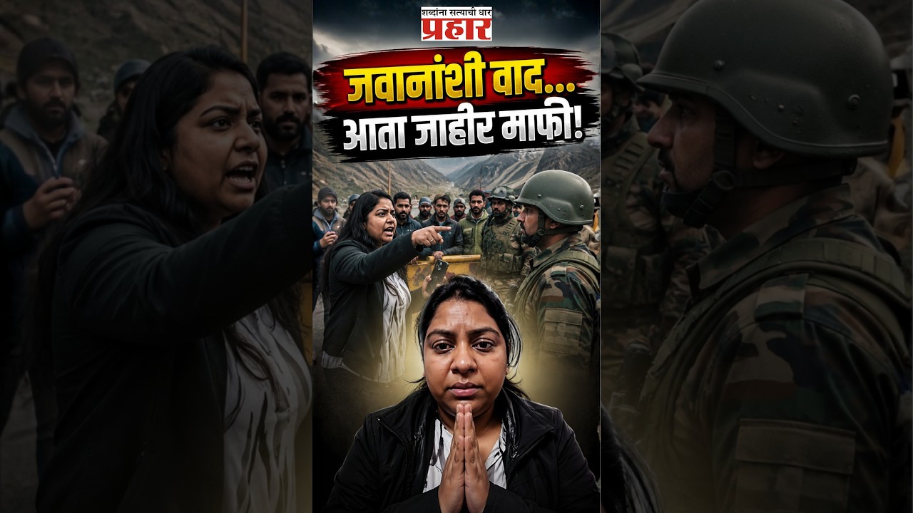 Viral Ladakh Video |  लडाखमध्ये जवानांशी हुज्जत, व्हिडिओ व्हायरल अन् आता जाहीर माफी!