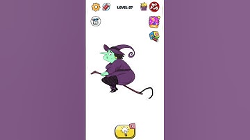 Draw Puzzle level 87 - tricky brain test - shorts-Viral - Youtube - Feed #shorts