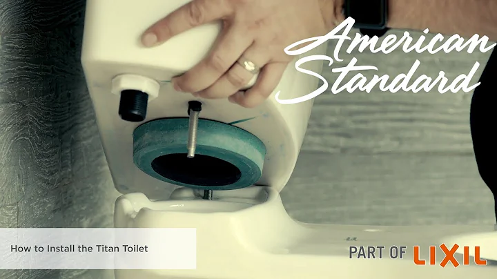 How to Install the Titan Toilet by American Standard