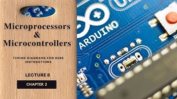Timing Diagram of 8085 Instructions | GTU EE Sem-6 MPMC CH-2