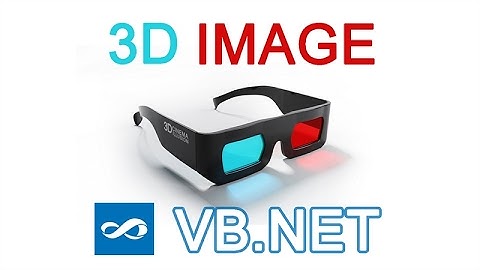 VB.NET - How to make 3D image Tutorial (Visual Basic 2010)