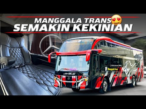 MEWAH DAN FULLSPEK, SLEEPER BUS PERTAMA MANGGALA TRANS‼️New Armada Skylander R22 Aero 8 SLR