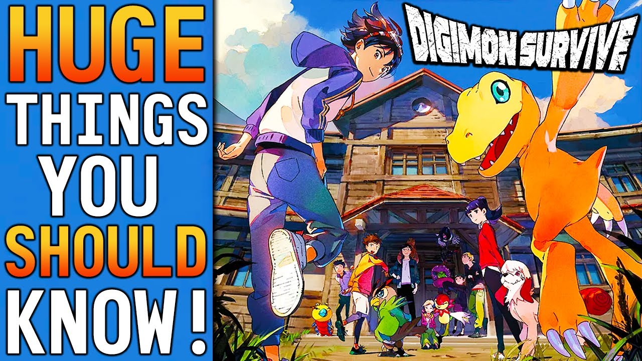 DIGIMON SURVIVE - Huge Things You Should Know (New JRPG for PS4/PS5/Switch/Xbox/PC) New Digimon Game