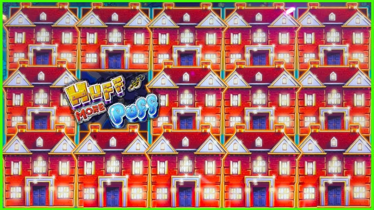 HUFF N MORE PUFF *RARE* MANSION FEATURE & JACKPOT YouTube