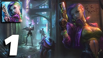 Battle Night: Cyber Squad-Idle RPG - Gameplay Part 1 Levels 1-11 (Android,iOS)