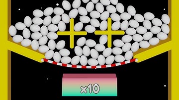 EGGS AND CHICKENS: ASMR Gameplay - Bounce and Collect (Part 3)