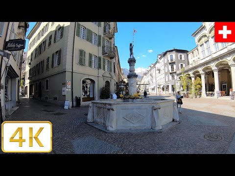 Sion, Switzerland | Spring【4K】Schweiz/Suisse