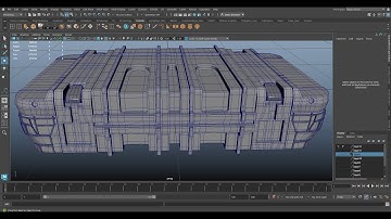 Creating a Sci Fi Case in Autodesk Maya In Real Time (Part 15)!