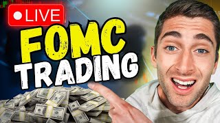 🔴 LIVE FOMC OPTION TRADING  |  Watch My 1,000% SPY + QQQ Strategy