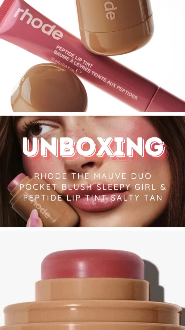Rhode Blush Sleepy Girl and Salty | TikTok