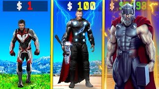 $1 Poor THOR  to $1,000,000,000 GOD THOR  in GTA 5