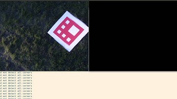 testing pose estimation from a flying drone