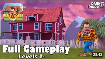 Dark Riddle Full gameplay | Gameplay Walkthrough _ Levels 1 ( iOS, Android )