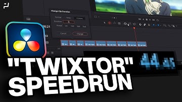 "Twixtor" Speedrun | DaVinci Resolve | (WR 6/30/23)