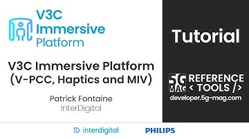 V3C Immersive Platform - 5G-MAG Reference Tools for Volumetric Video